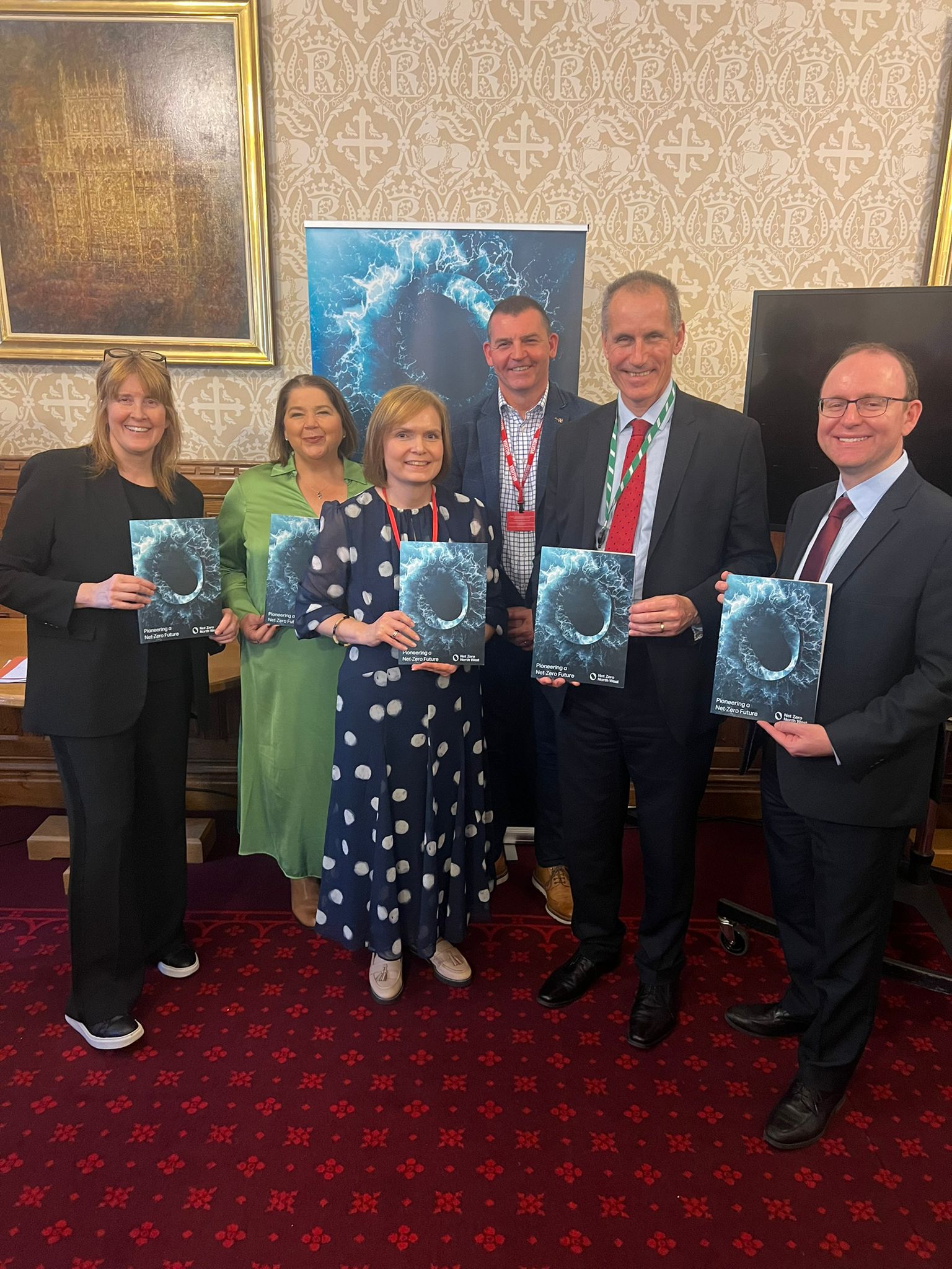 L-R Sarah Jones MP, Julie Minns MP, Jane Gaston, Steve Goldspink, Bill Esterson MP, Andrew Cooper MP.jpeg